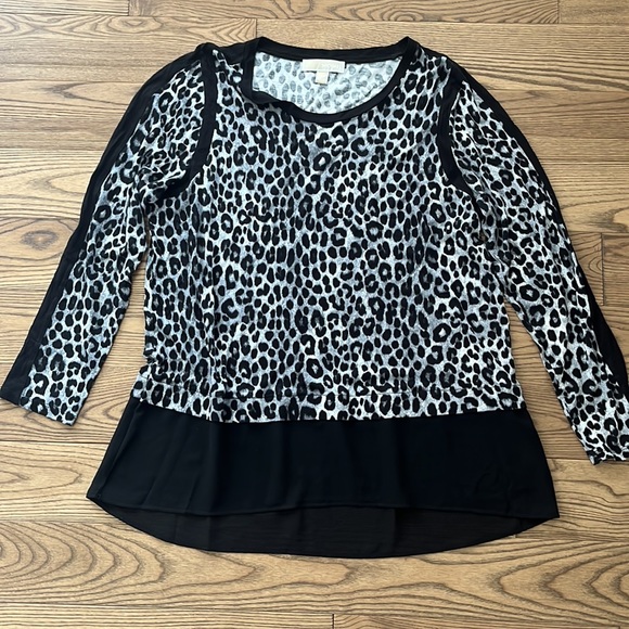 MICHAEL MICHAEL KORS
Plus Size Leopard-Print Contrast-Trim - Picture 4 of 10